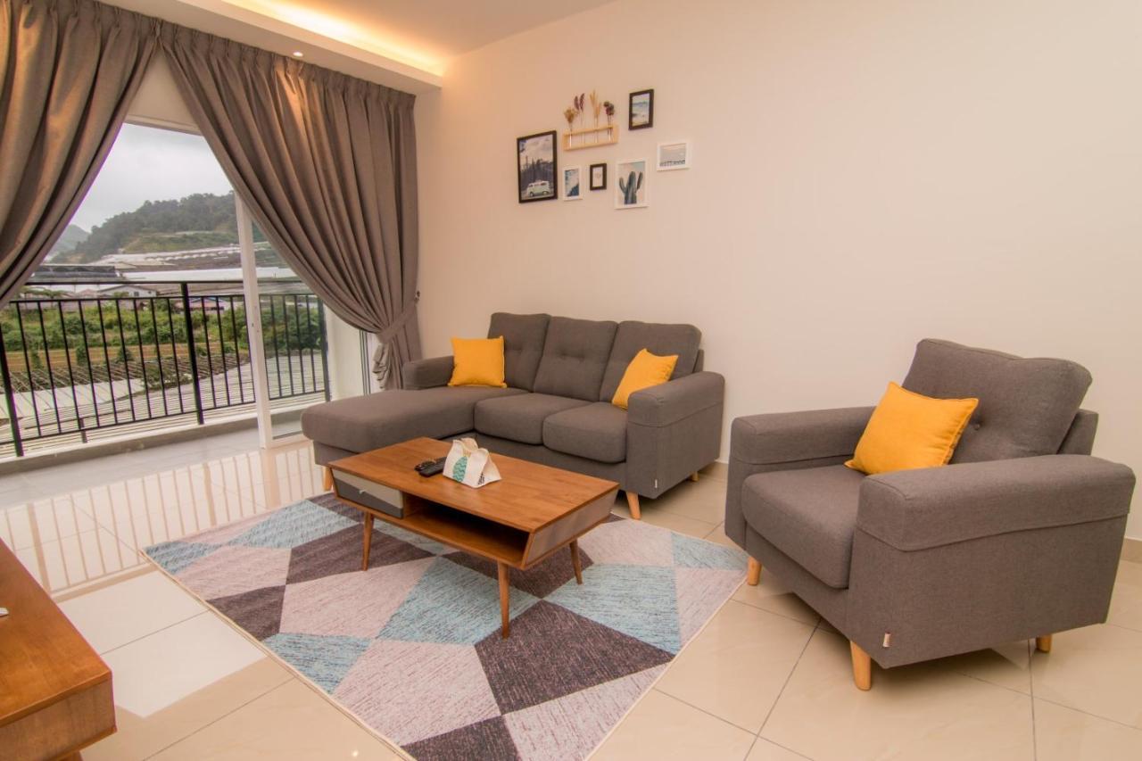 Cameron Highlands Modern7-Tea Plantation View-Premium Hotel Bed Kampung Kuala Terla المظهر الخارجي الصورة